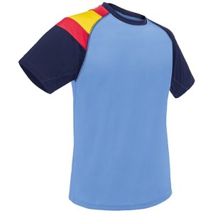 CAMISETA BANDERA D&F "ANDORRA" AZUL/ROYAL S