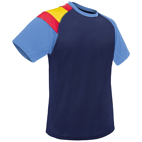 CAMISETA BANDERA D&F "ANDORRA" ROYAL L