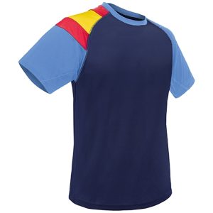 CAMISETA BANDERA D&F "ANDORRA" ROYAL S