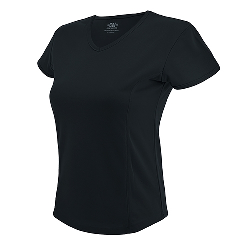 CAMISETA MUJER DRY&FRESH "BAYGOR" NEGRO M