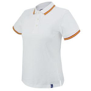 POLO BANDERA HOMBRE PIERRE DELONE "AZUR" BLANCO L
