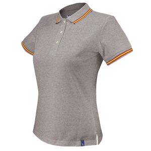 POLO BANDERA MUJER PIERRE DELONE "AZUR" GRIS M