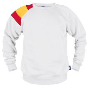 SUDADERA "NACIÓN" BLANCO L