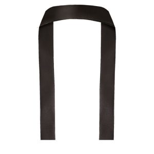 CINTA PULSERA POLIESTER 1,5 CM NEGRO