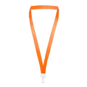 LANYARD "CONFERENCE" NARANJA