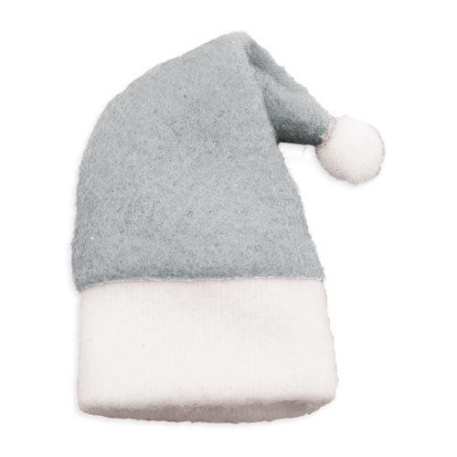 MINI GORRO NAVIDAD "FINDLAND" GRIS