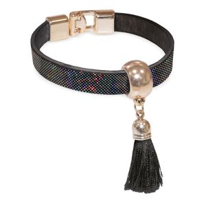 PULSERA "ALBA" NEGRO