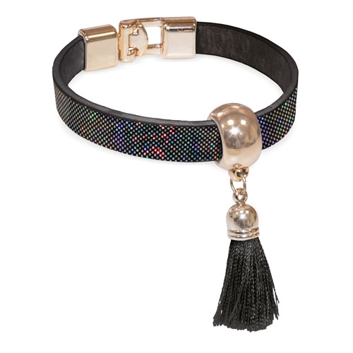 PULSERA "ALBA" NEGRO