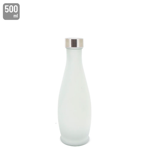 Z-1084-BL-500x500-1.jpg BOTELLA ESMERILADA 500ML "AQUA SANA" BLANCO