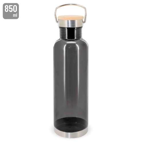BOTELLA TRITAN KASER NEGRO