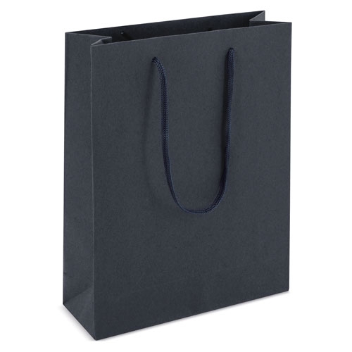 BOLSA DE CARTONCILLO  ASA LOOPSE "JOANNA" MARINO