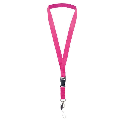 LANYARD DOBLE FUCSIA