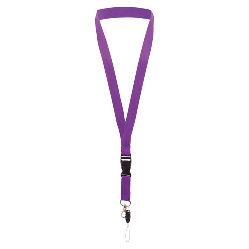 LANYARD DOBLE LILA