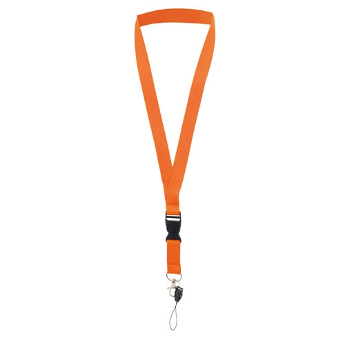 LANYARD DOBLE NARANJA