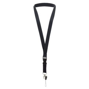LANYARD DOBLE NEGRO