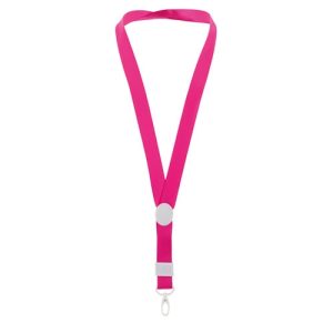 LANYARD AJUSTABLE FUCSIA