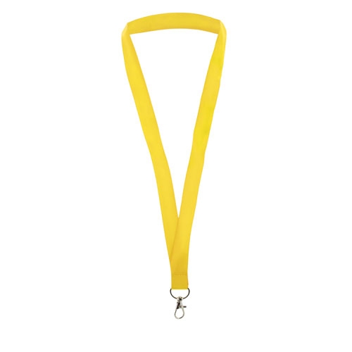 LANYARD METALICO "LITUAN" AMARILLO