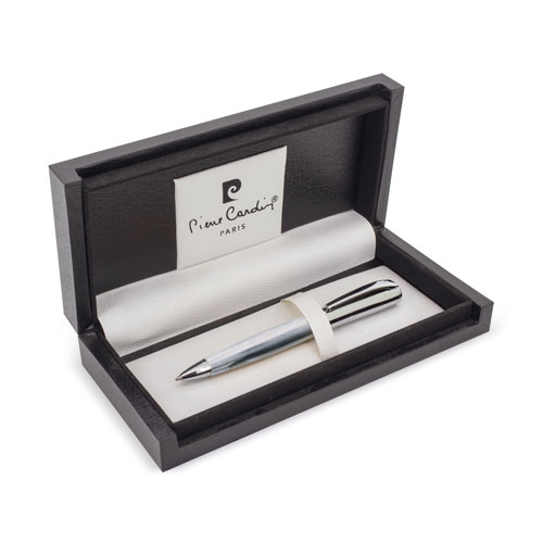 BOLIGRAFO PIERRE CARDIN "FERRARA" PLATA
