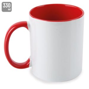 TAZA SUBLIMACION "CARTAGENA" ROJO