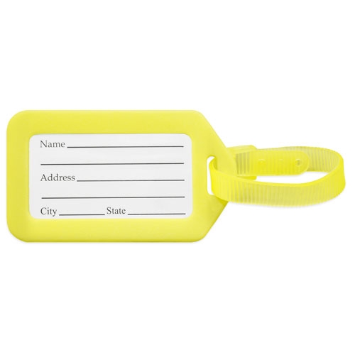 IDENTIFICADOR DE MALETAS "PINKI" AMARILLO