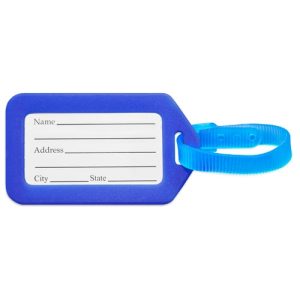 IDENTIFICADOR DE MALETAS "PINKI"  AZUL