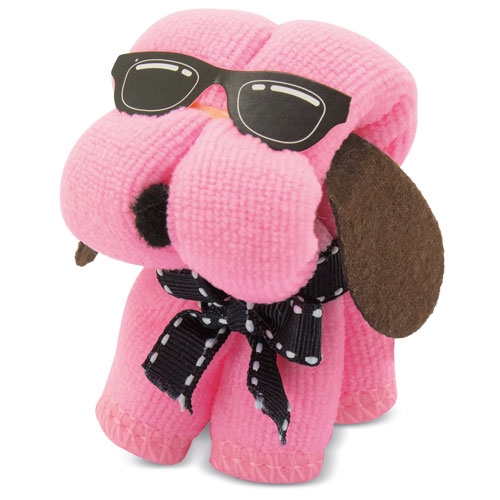 TOALLA PERRITO "SUN" ROSA