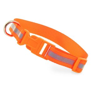 COLLAR REFLECTANTE "ANIMAL" NARANJA