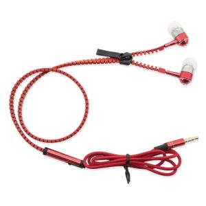 AURICULARES CREMALLERA "SANY" ROJO