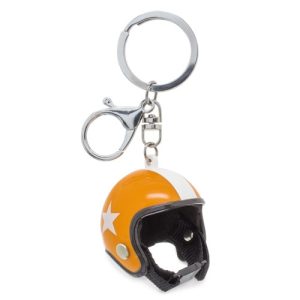 LLAVERO CASCO "CLASSIC" NARANJA