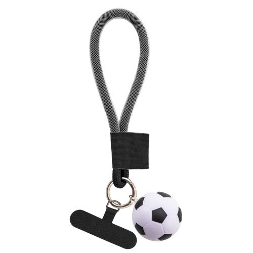SUJETA MÓVIL FÚTBOL CON LANYARD "BLASIS" SUJETA MÓVIL FÚTBOL CON LANYARD "BLASIS"