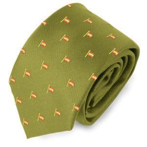 CORBATA BANDERA MASTIL ESPAÑA "ALARCÓN"