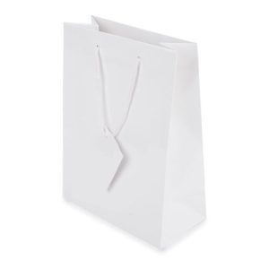 BOLSA REGALO PAPEL BLANCO "BLAKE" BOLSA REGALO PAPEL BLANCO "BLAKE"