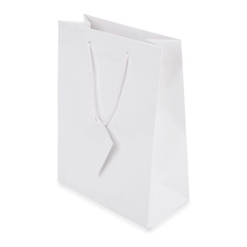 BOLSA REGALO PAPEL BLANCO "BLAKE"